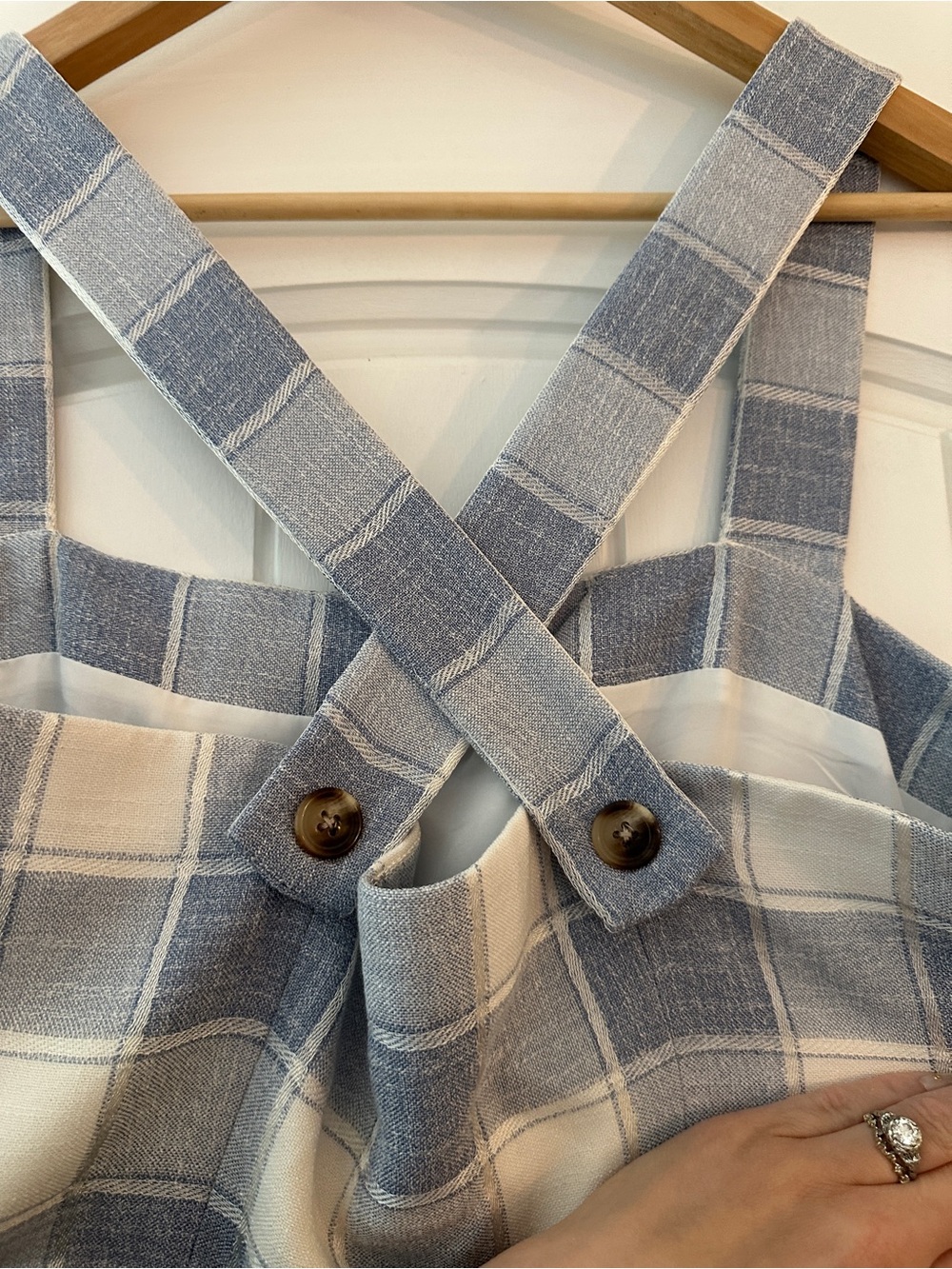 Gal Meets Glam Nikki Gingham Dress sz 8 - Picture 3 of 6
